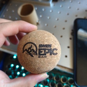 Kork Faszienball 6cm mit eigenem Logo | Personalisierte...